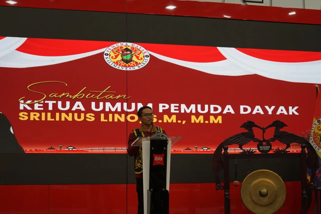 Ketua Pemuda Dayak Kalbar, Srilinus Lino. | Pemuda Dayak Kalbar Pasang Badan: Dukungan Penuh untuk Gubernur Ria Norsan di Tengah Isu Negatif.  (FOTO: ISTIMEWA