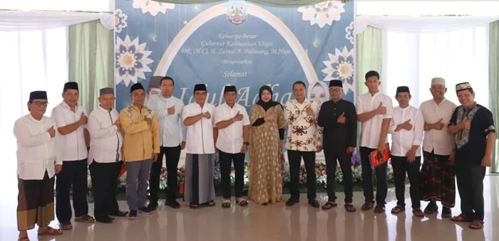 Open House  Gubernur Kalimantan Utara (Kaltara), DR. (HC) H. Zainal A. Paliwang,