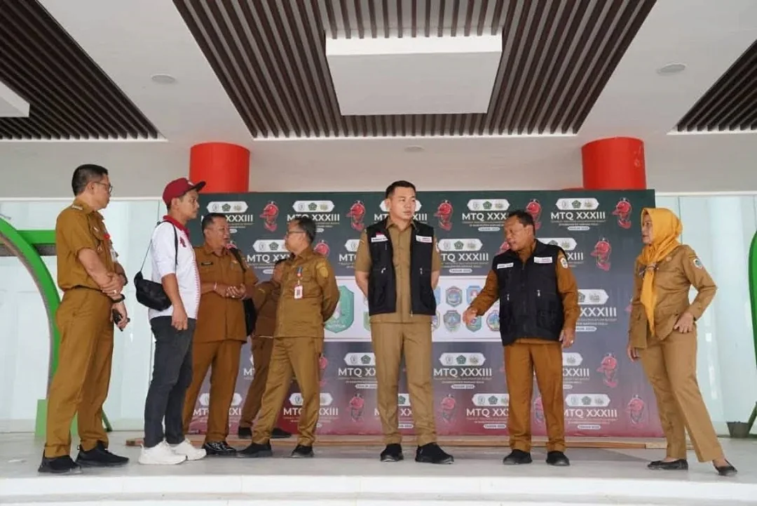 MTQ ke-33 Kalbar: Kapuas Hulu Siap Jadi Tuan Rumah, GOR Uncak Kapuas Jadi Saksi Sejarah. (FOTO: PROKOPIM KH)