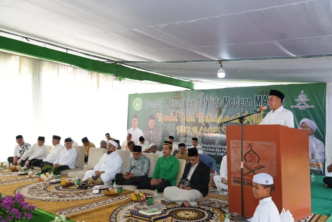 Wagub Krisantus: "Ajaran Nabi Muhammad Bukan Hanya Milik Umat Islam". (FOTO: ADPIM)