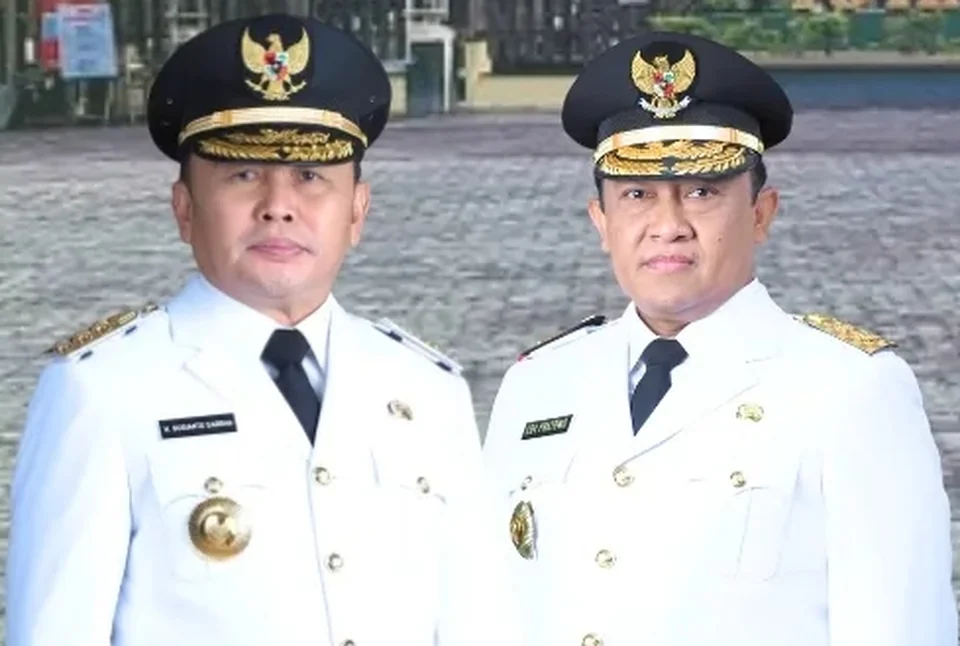 Gubernur dan wakil Gubernur Kalimantan Tengah. (int)