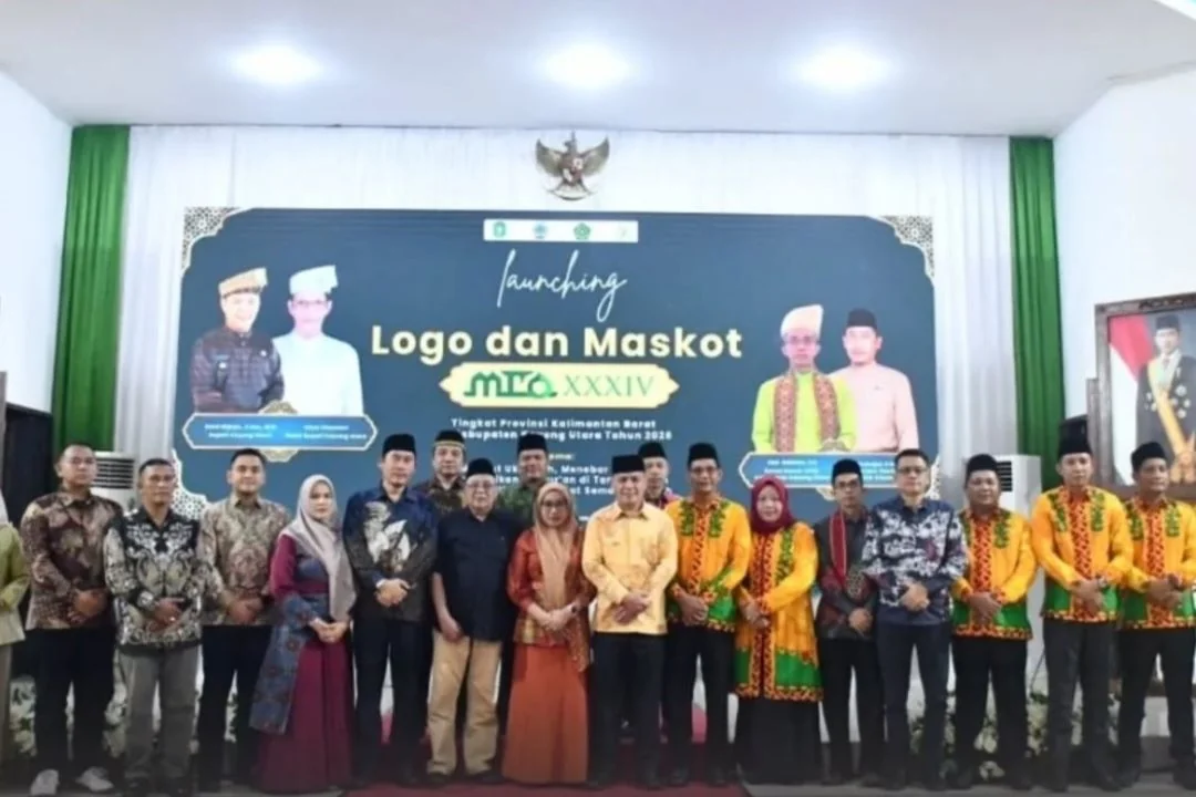 Siap Jadi Tuan Rumah, Kayong Utara Luncurkan Logo dan Maskot "Senggayong" untuk MTQ Kalbar 2026. (FOTO: PROKOPIM)