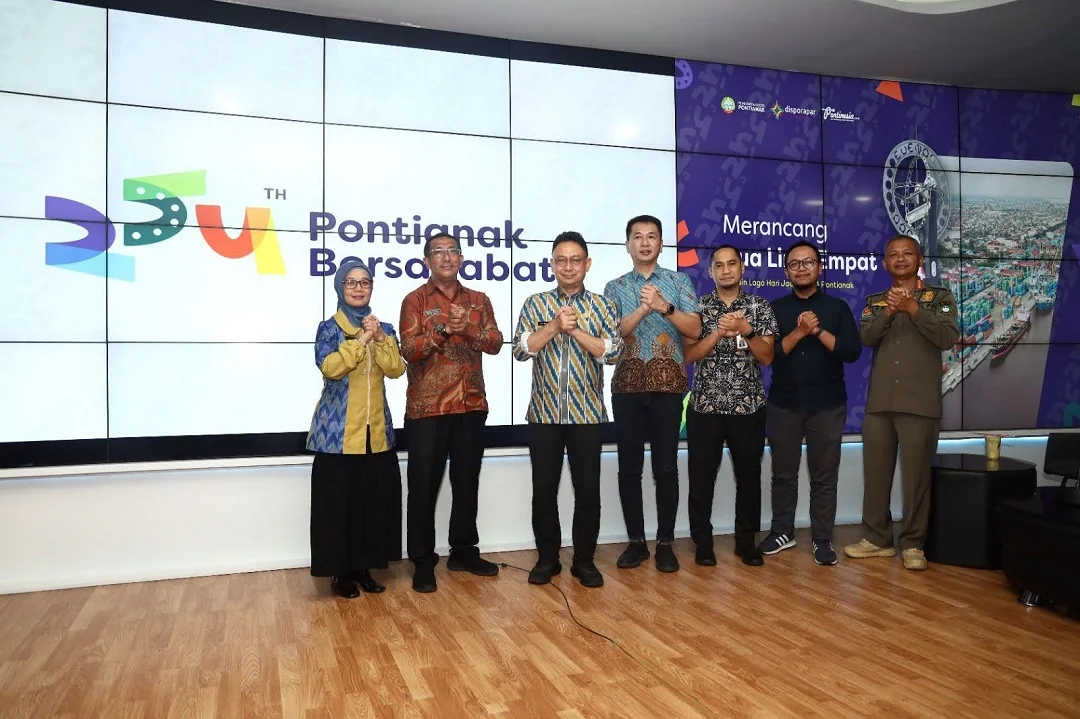 Makna di Balik Logo Hari Jadi ke-254 Pontianak: Simbol Kota Bersahabat Hasil Sayembara Nasional. (FOTO: PROKOPIM)