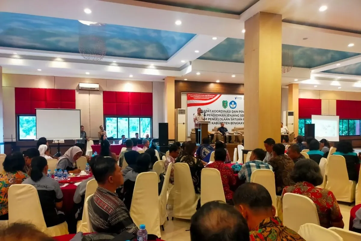 rapat koordinasi dan pembinaan satuan pendidikan jenjang sekolah dasar di Kabupaten Bengkayang (ANTARA)