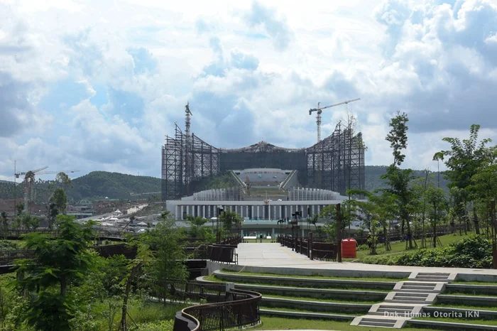 Plaza Seremoni IKN (Foto: Humas OIKN).