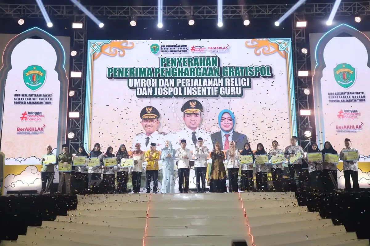 Puluhan Ribu Guru dan Penjaga Rumah Ibadah Terima Penghargaan dari Pemprov Kaltim