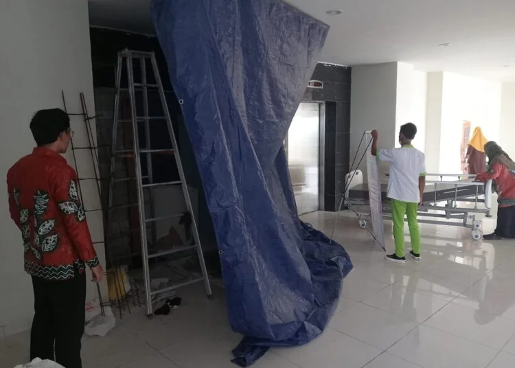 Kondisi lift RSHB Pelaihari (Poros Kalimantan)