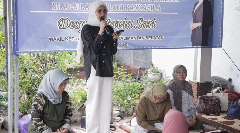 Wakil Ketua Dewan Perwakilan Rakyat Daerah (DPRD) Provinsi Kalimantan Selatan (Kalsel), Desy Oktavia Sari