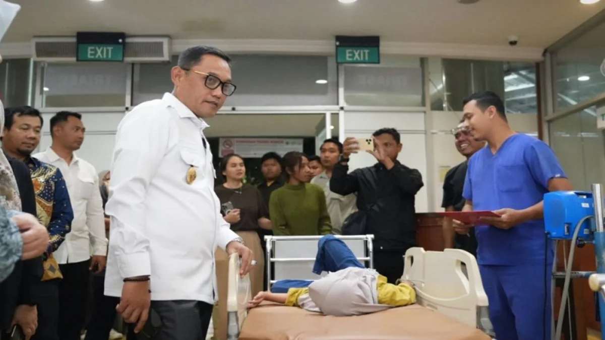 Wakil Gubernur Kaltim Seno Aji melakukan sidak ke empat rumah sakit milik Pemprov di Samarinda untuk memastikan pelayanan kesehatan berjalan optimal sepanjang waktu dan merata bagi masyarakat. Foto: adpimprovkaltim