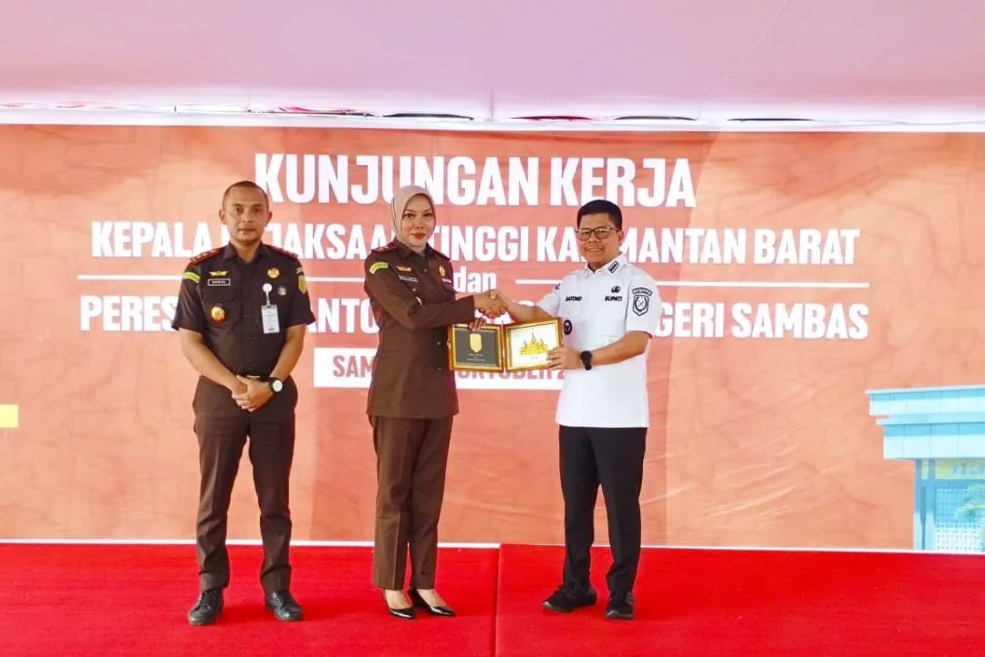 Gedung Baru Kejari Sambas Diresmikan Kajati Kalbar: Momentum Semangat Baru Penegakan Hukum. (FOTO: ISTIMEWA)