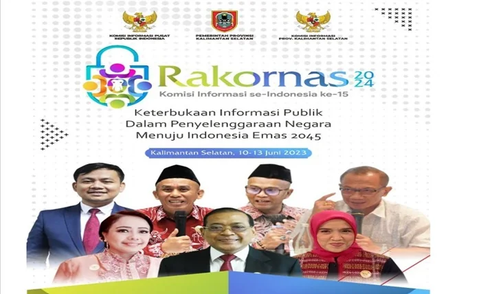 Rakornas ke-15 Komisi Informasi di Kalimantan Selatan