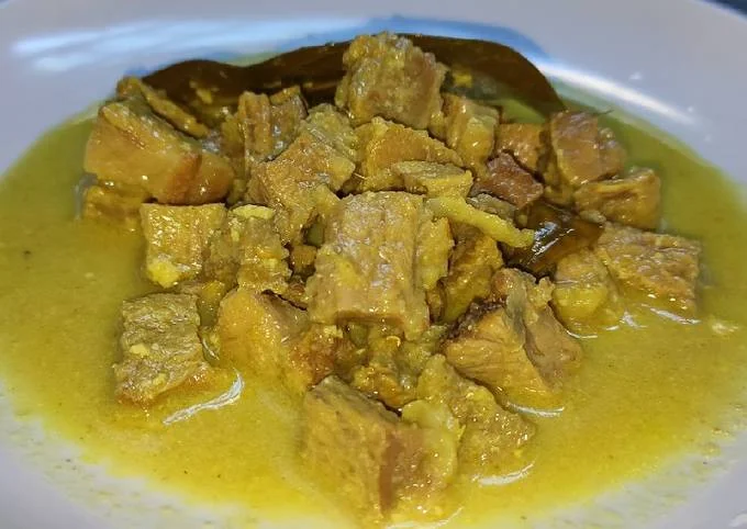 Opor Sapi (ilustrasi).