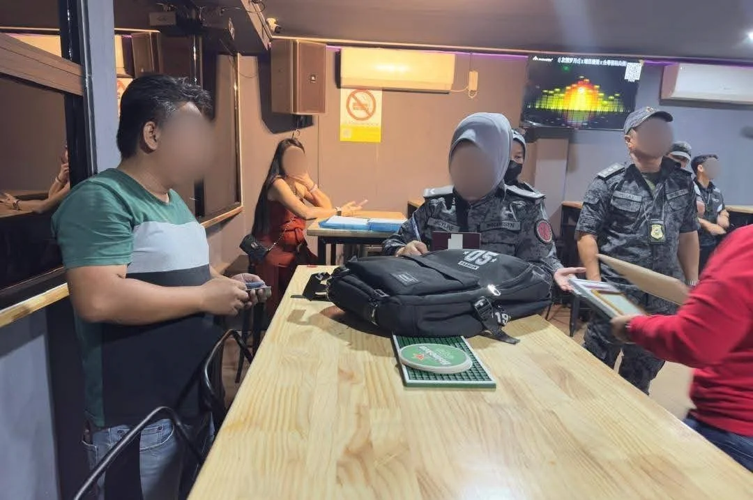 Operasi Terpadu Imigrasi Malaysia: 38 Pendatang Asing Ilegal Ditahan di Miri. (FOTO: JIM MIRI)