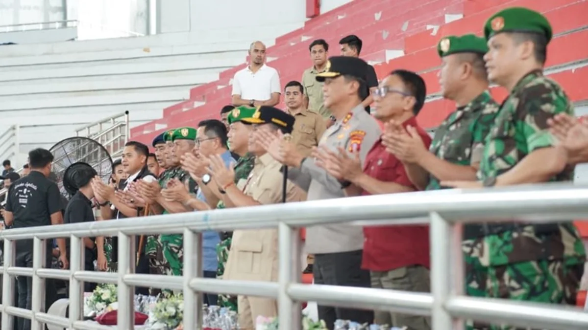 Gubernur Kalimantan Tengah Agustiar Sabran resmi menutup Persami KKRI 2025 di Palangka Raya. Foto: MMCKalteng