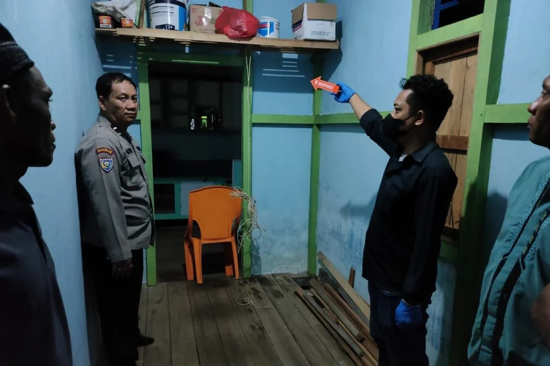 Jangan Dicontoh! Pria Pulau Limbung Diduga Bunuh Diri Karena Asmara Jarak Jauh Kandas. (FOTO: HUMAS POLRES)