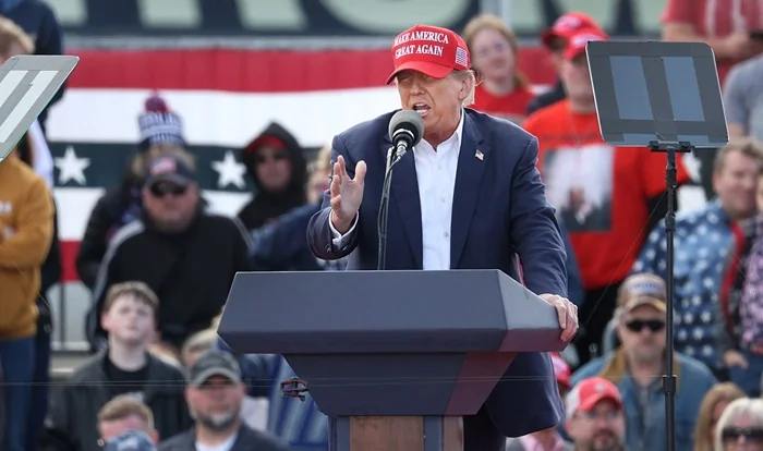 Calon Presiden Amerika Donald Trump.