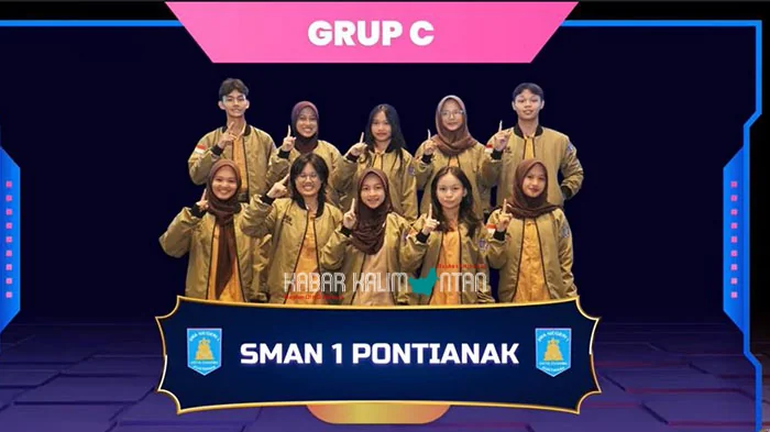 CERDAS CERMAT - Regu C Perwakilan SMAN 1 Pontianak pada Lomba Cerdas Cermat (LCC) 4 Pilar Tingkat Provinsi Kalimantan Barat. Sepuluh Siswa tersebut diudang ke Istana Wakil Presiden RI oleh Gibran Rakabuming Raka pada Selasa (12/5/2026)