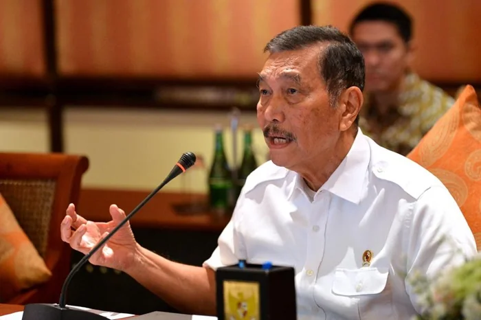 Menko Marves Luhut Binsar Panjaitan. (ANTARA FOTO/FIKRI YUSUF/RWA.)