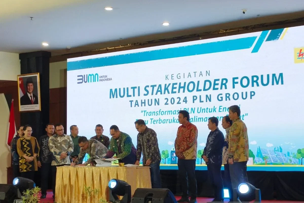 Multi Stakeholder Forum PLN Group 2024 di Pontianak, Kalbar (ANTARA)
