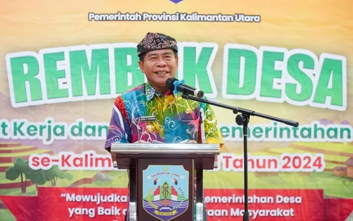 Gubernur Kalimantan Utara (Kaltara), DR. (H.C.) H. Zainal A. Paliwang.