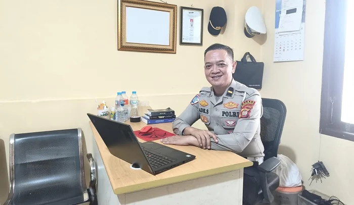 Kepala Unit Penegakan Hukum (Gakum) Satlantas Polres Sanggau, IPDA Ade Sopiyandi