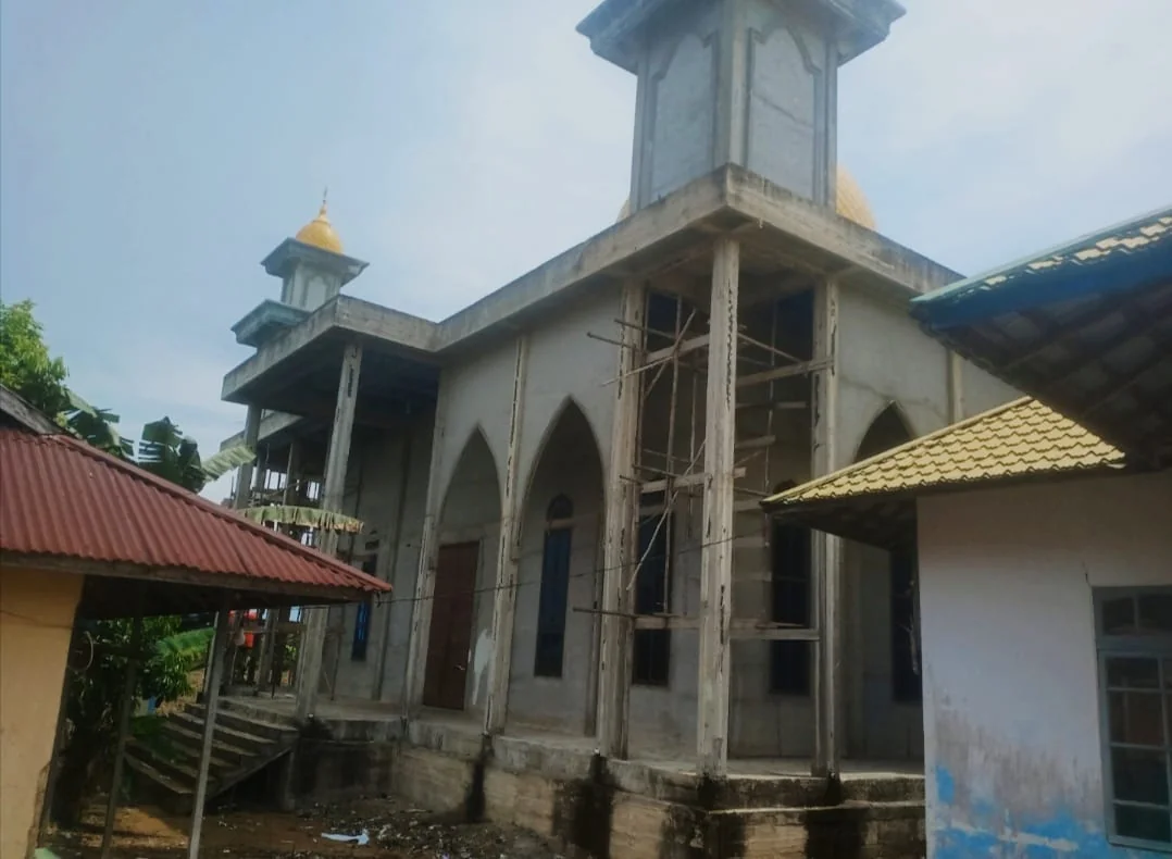 MASJID - Salah satu masjid di Ketapang yang menerima hibah Rp 1M dari Pemprov Kalbar.