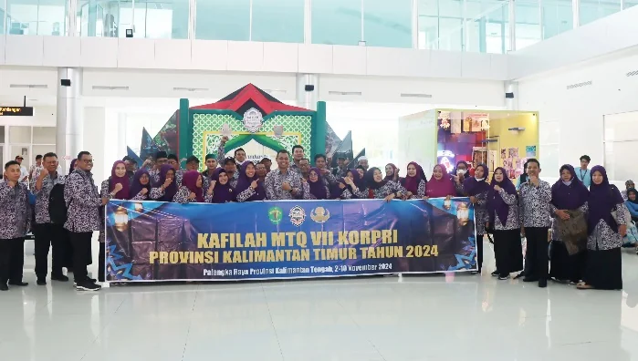 Kafilah MTQ VII KORPRI Kaltim.