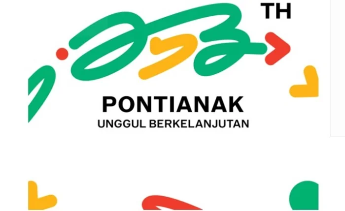 Logo HUT Kota Pontianak.
