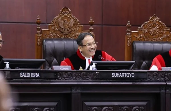 Ketua Mahkamah Konstitusi, Suhartoyo.