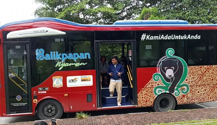 Bus Balikpapan City Trans.