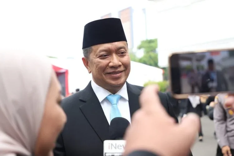 Wakil Menteri Pendayagunaan Aparatur Negara dan Reformasi Birokrasi Purwadi Arianto menjelaskan terkait rancangan pemindahan ASN ke IKN (Foto: KemenPANRB)