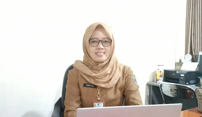 Plt Kepala Dinas Perpustakaan dan Kearsipan Kaltim Anita Natalia Krisnawati. (ANTARA)