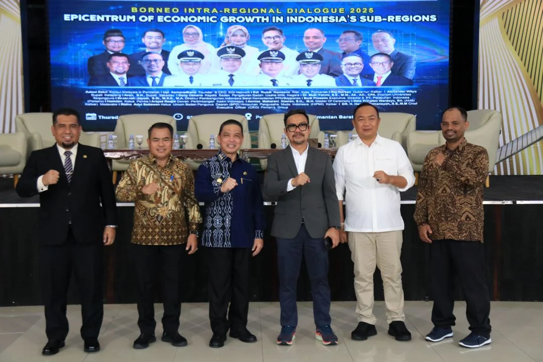 Borneo Intra-Regional Dialogue 2025 di Pontianak: Memperkuat Konektivitas Ekonomi Lintas Borneo. (Foto: Dok. KabarKalimantan.id)
