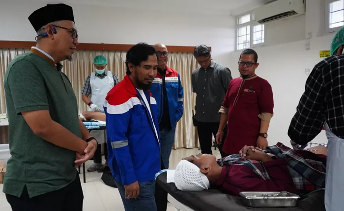 Khitanan Massal digelar&nbsp;PT Kilang Pertamina Internasional (KPI) Unit Balikpapan untuk anak-anak di sekitar wilayah operasional. (DOK.PT Kilang Pertamina Internasional (KPI) Unit Balikpapan).