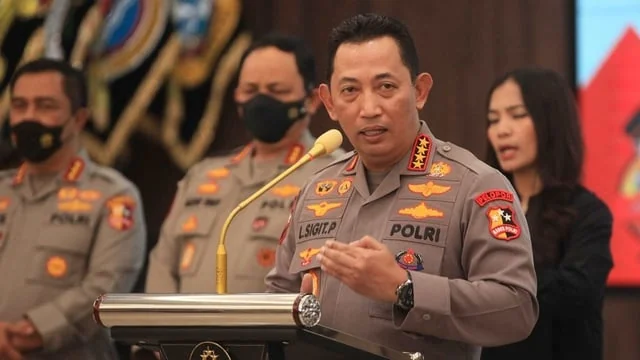 Jenderal Polisi Listyo Sigit Prabowo.