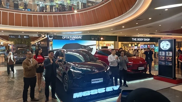 PELUNCURAN - MG Motor Indonesia resmi meluncurkan SUV listrik terbarunya, MGS5 EV, di Ayani MegaMall Pontianak, Jumat (22/5/2026)