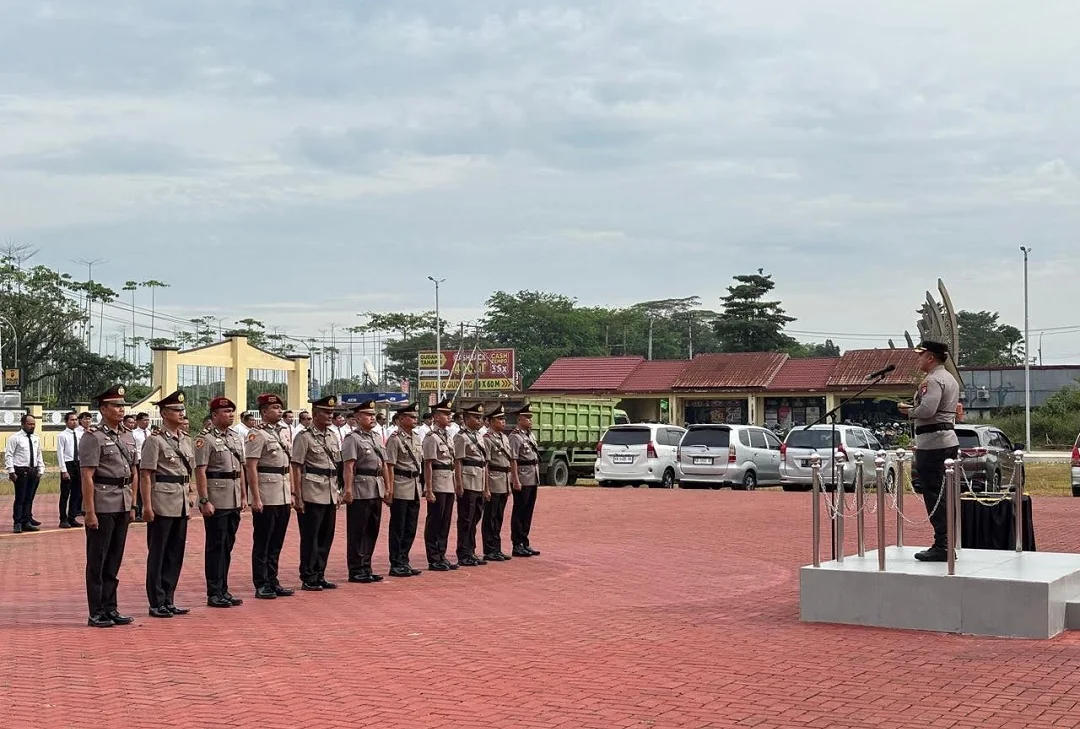 Rotasi Jabatan Besar di Polres Kubu Raya: Kapolres Tegaskan Jabatan adalah Amanah, Mutasi untuk Pelayanan Lebih Baik. (FOTO: HUMAS POLRES)