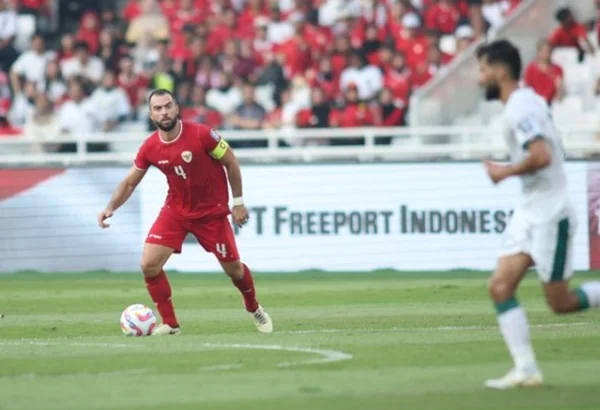 Pemain Timnas Indonesia, Jordi Amat (Int).