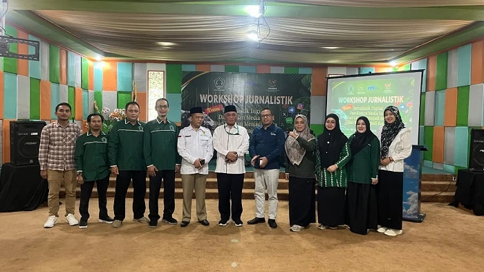 Workshop Jurnalistik bertema Jurnalistik Digital Dan Konten Media Sosial Dari Liputan Menjadi Berita dari Berita Menjadi Konten yang diselenggarakan ISNU Kota Pontianak, Kemenag Kota Pontianak, RRI Pontianak dan BAZNAS Kalbar pada Selasa, 20 Oktober 2026