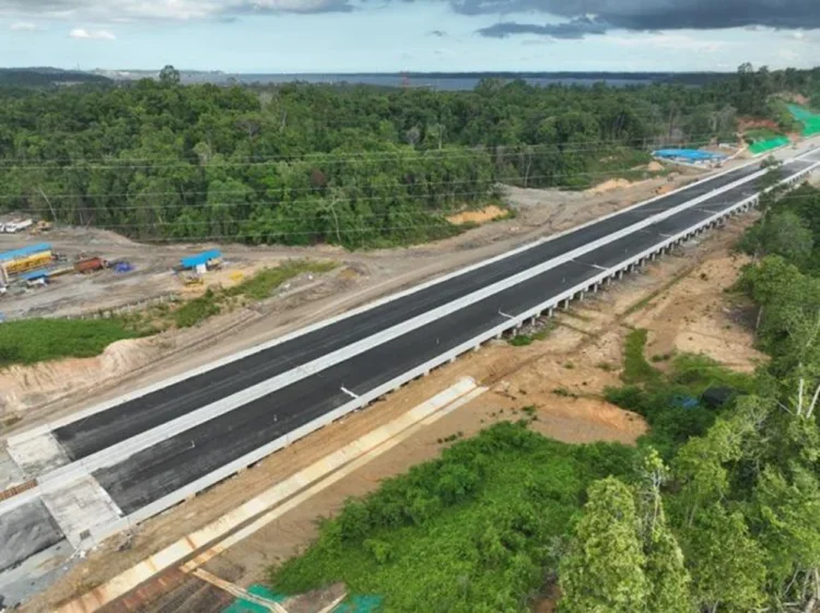 Tol IKN Seksi 1B Segmen Bandara sepinggan - Tol Balsam Garapan PT Wiaya Karya (Persero)Tbk (IKN POS)