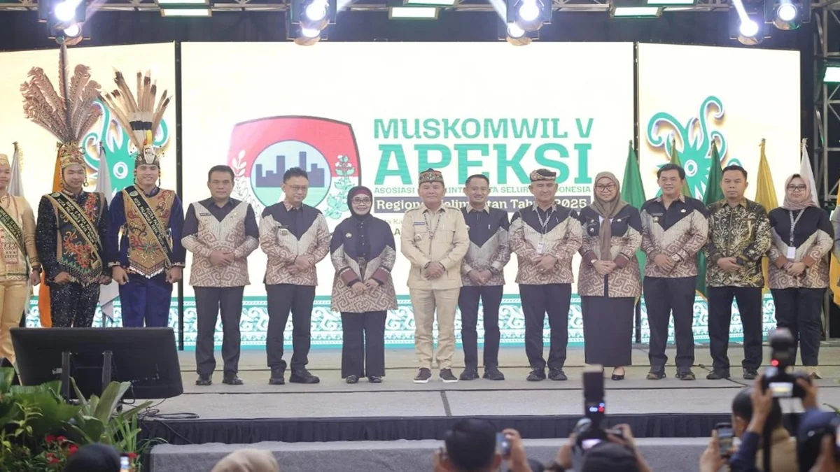Musyawarah Komwil V Apeksi Regional Kalimantan 2025 di Palangka Raya menegaskan peran strategis kota-kota di Kalimantan sebagai motor pertumbuhan ekonomi dan inovasi menuju Indonesia Emas 2045. Foto: MMCKalteng