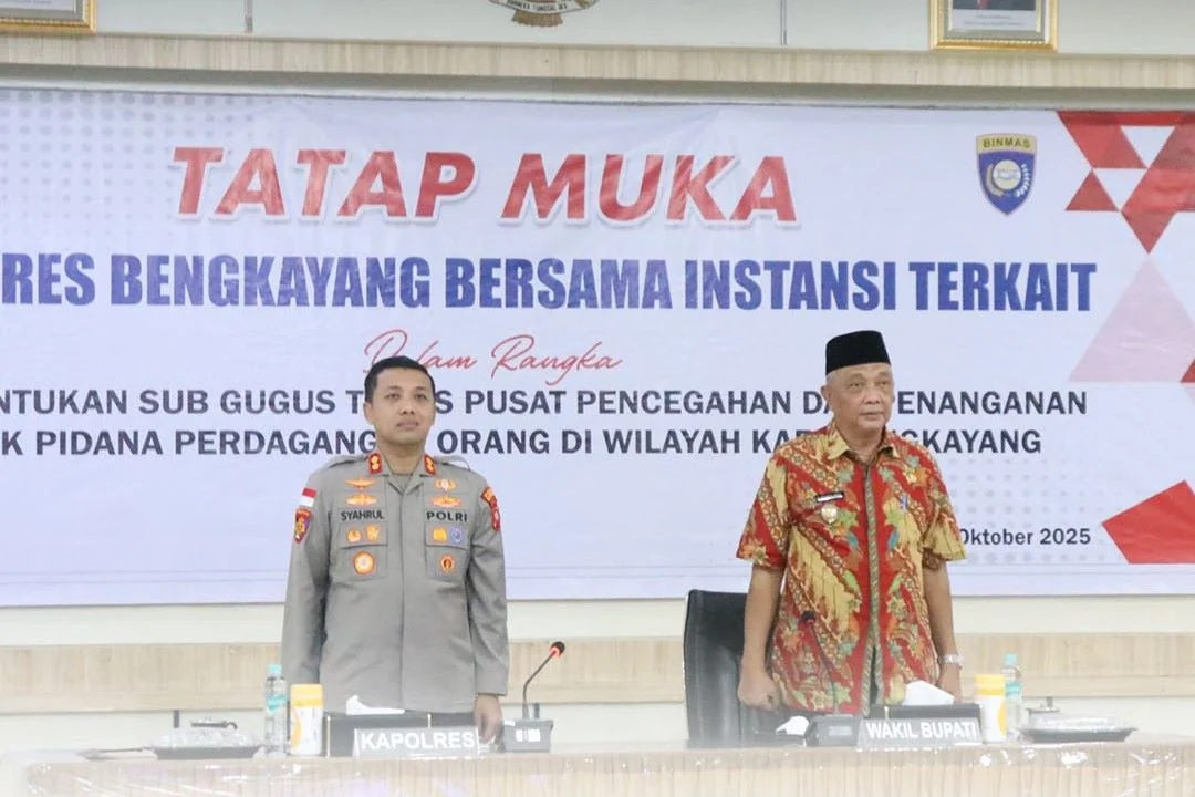 Pemkab dan Polres Bengkayang Perkuat Barisan, TPPO Dinyatakan sebagai 'Kejahatan Luar Biasa'. (FOTO: DISKOMINFO)