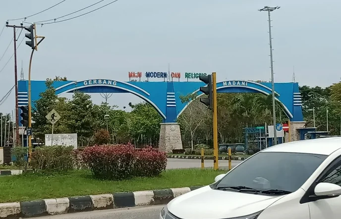 Gerbang Madani Kabupaten Penajam Paser Utara, Provinsi Kalimantan Timur(ANTARA)