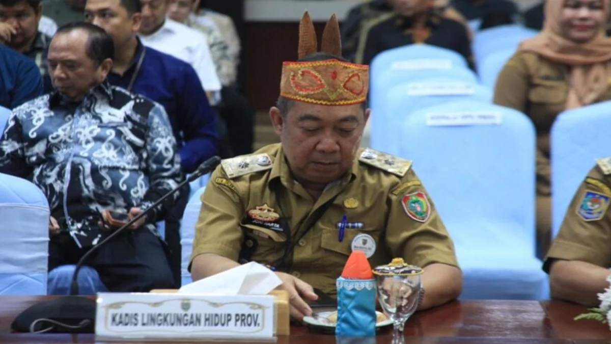 Kepala DLH Provinsi Kalteng, Joni Harta. Foto: MMCKalteng