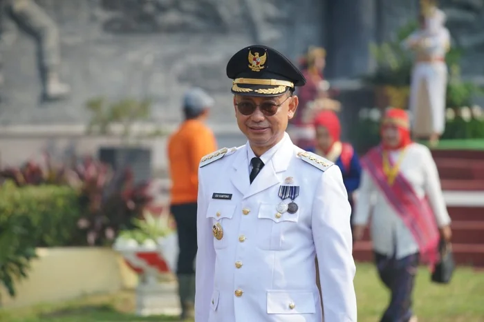 UPACARA - Wali Kota Pontianak Edi Rusdi Kamtono saat menjadi inspektur upacara pada hari lahir pancasila 1 Juni 2026.