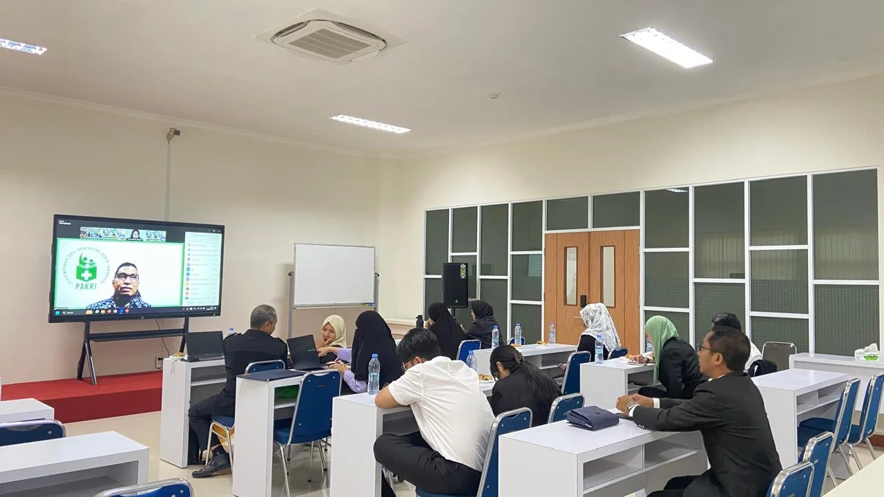 Suasana forum Musyawarah Daerah (Musda) Perhimpunan Ahli Kesehatan Kerja Indonesia (PAKKI) Provinsi Kalimantan Selatan ke-II. (int)