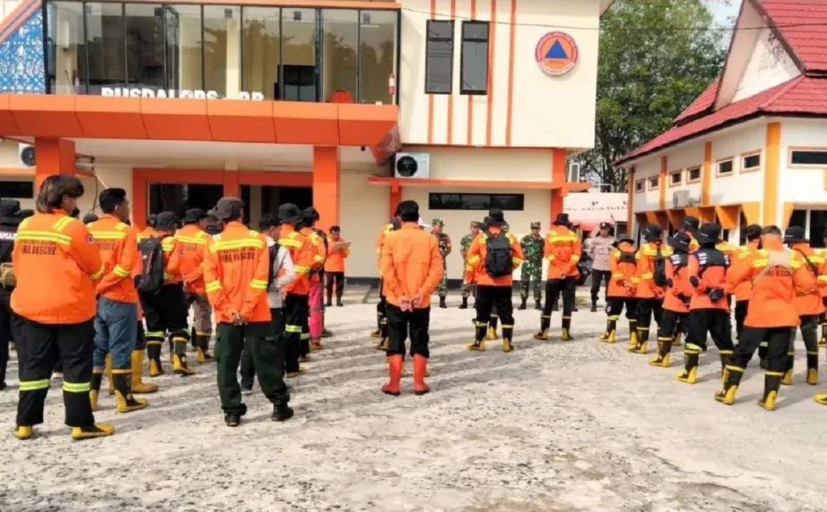 Kalteng Tetap Siaga Karhutla di Musim Hujan, Banjir Tak Meredam Ancaman Kebakaran. (FOTO: DOK. BPBD KALTENG)