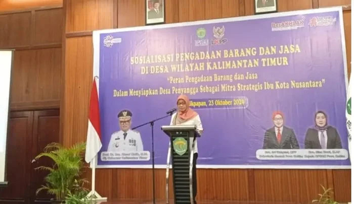 Sekda Kalimantan Timur, Sri Wahyuni.