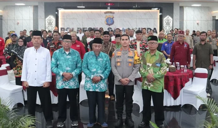 Polres Samarinda Gelar Deklarasi Pemilu Damai.