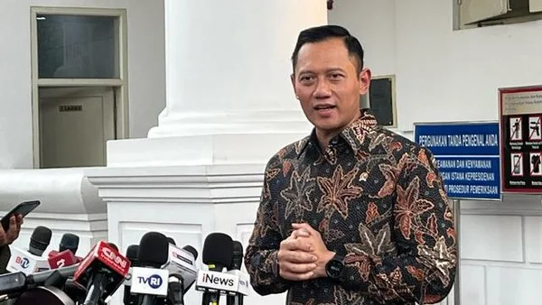 Menko Bidang Infrastruktur dan Pembangunan Kewilayahan, Agus Harimurti Yudhoyono (AHY).